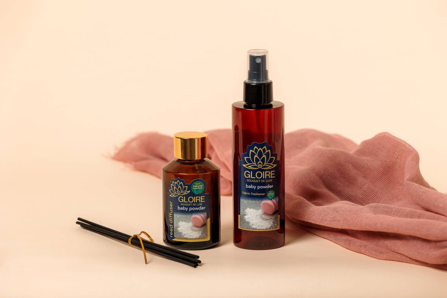 ΣΕΤ Diffuser + Fabric Mist - Baby Powder