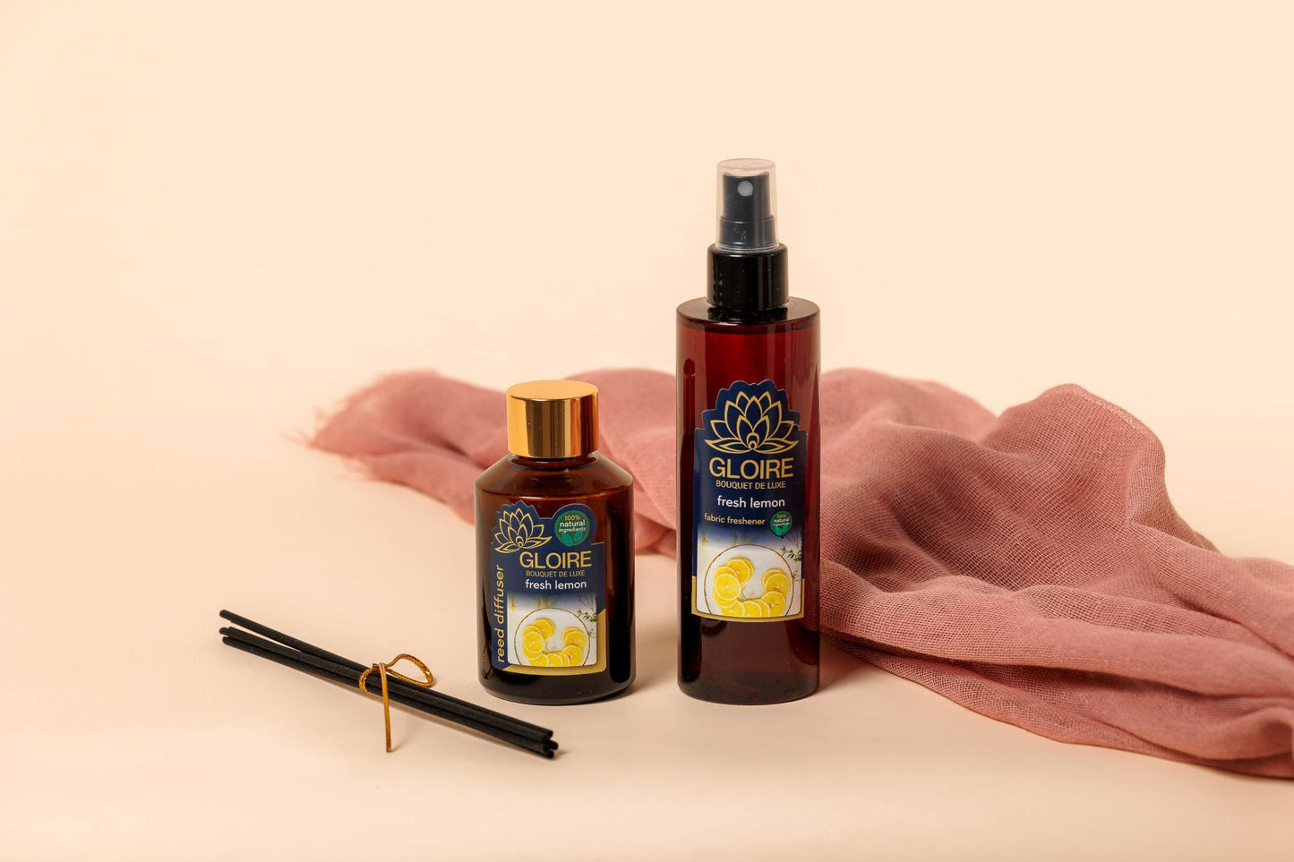 ΣΕΤ Diffuser + Fabric Mist - Fresh Lemon