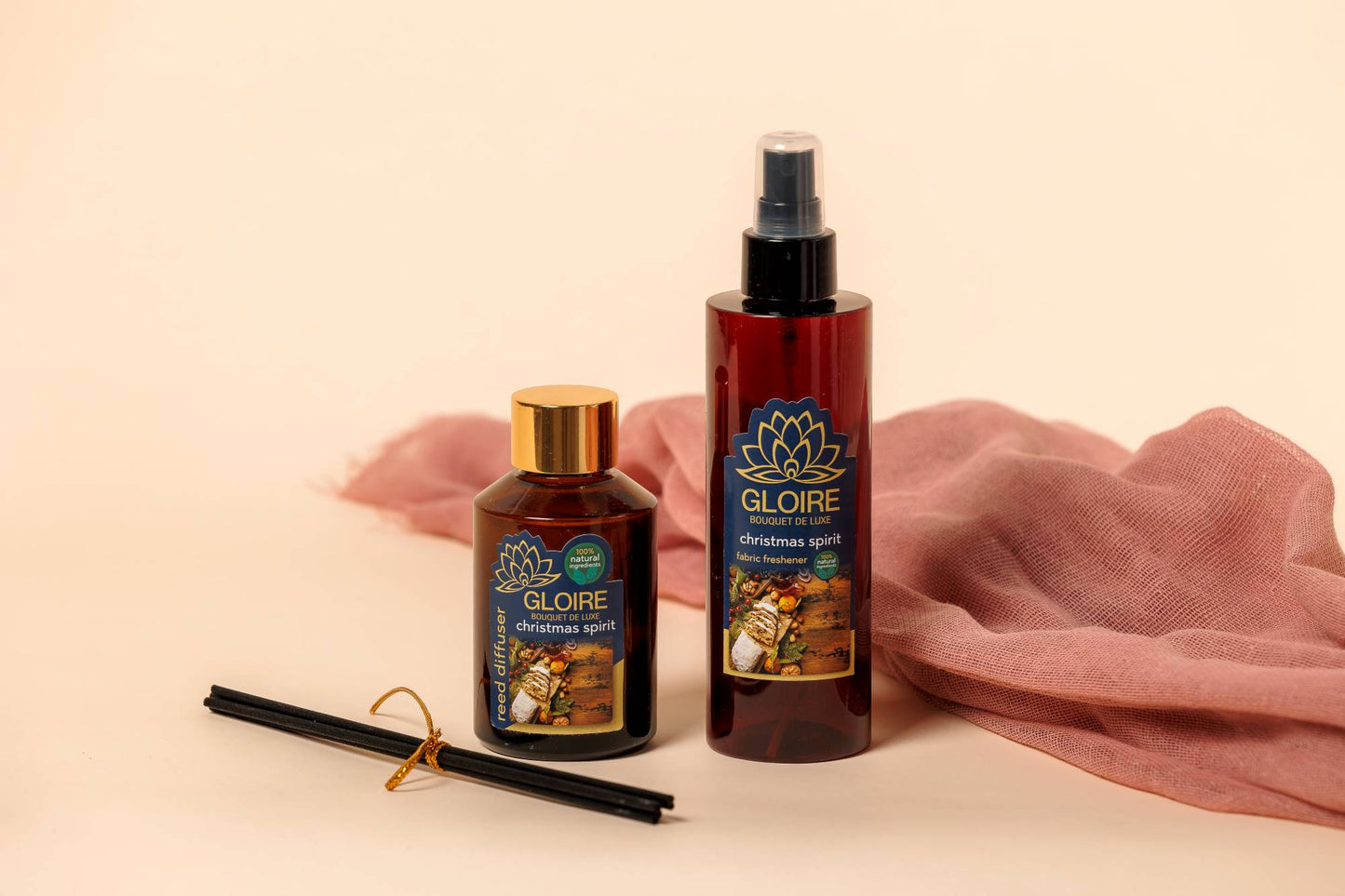 ΣΕΤ Diffuser + Fabric Mist Christmas Spirit