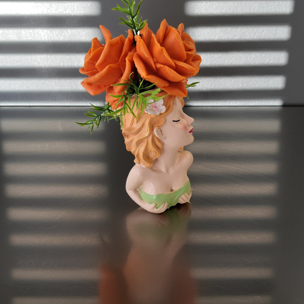 🧡 Muse d’Orange – Μπουκέτο από Αρωματικά Σαπούνια σε Διακοσμητική Φιγούρα