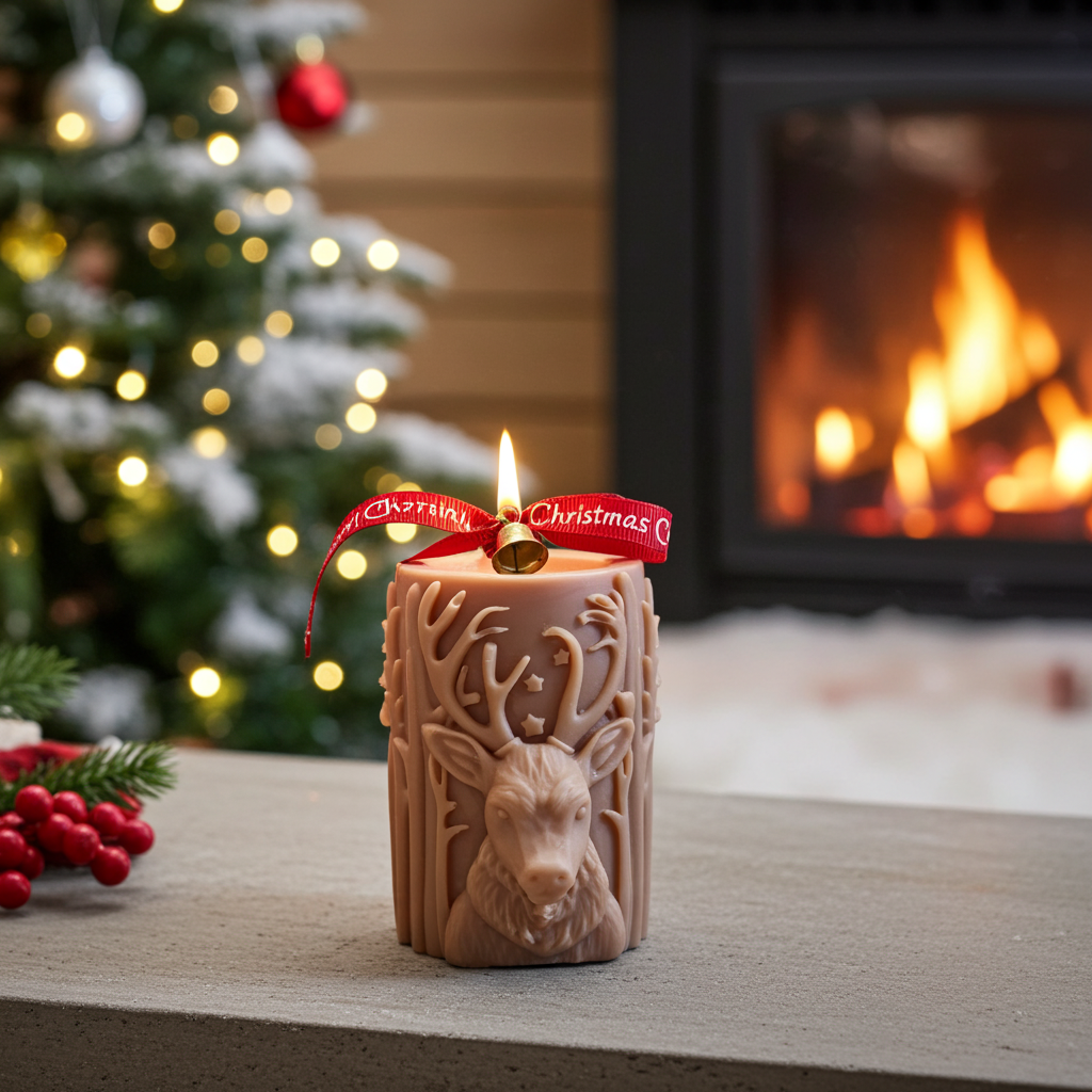 Κερί σόγιας για χριστουγεννιάτικο δώρο Gloire De Luxe